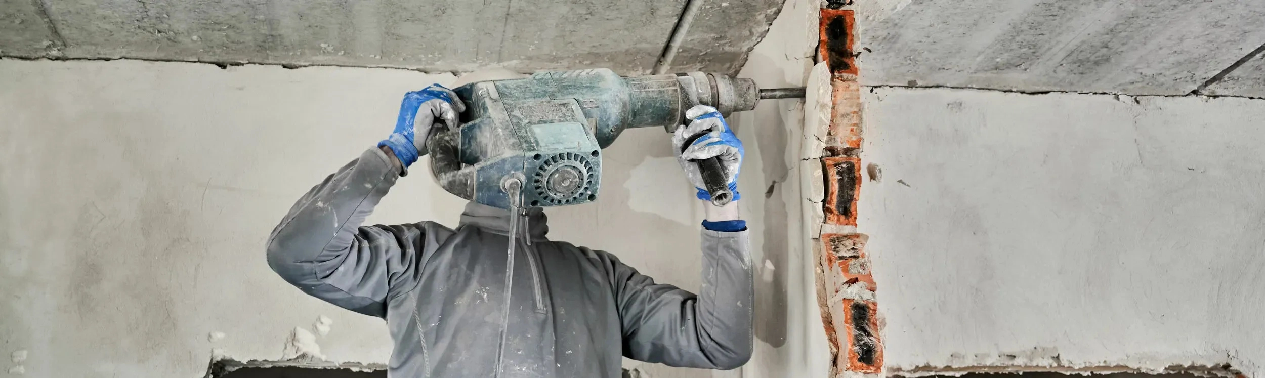 Demolition with construction debris removal
